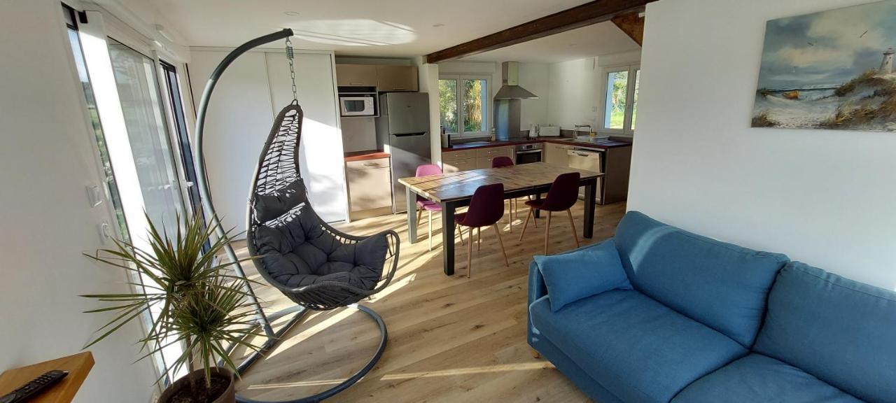 Maison De Vacances 4 Pers Avec Jardin Privatif A 1Km Plage Lines Et 300M De La Mer De Gavres - Ar Pil Jadur Plouhinec  Exterior foto