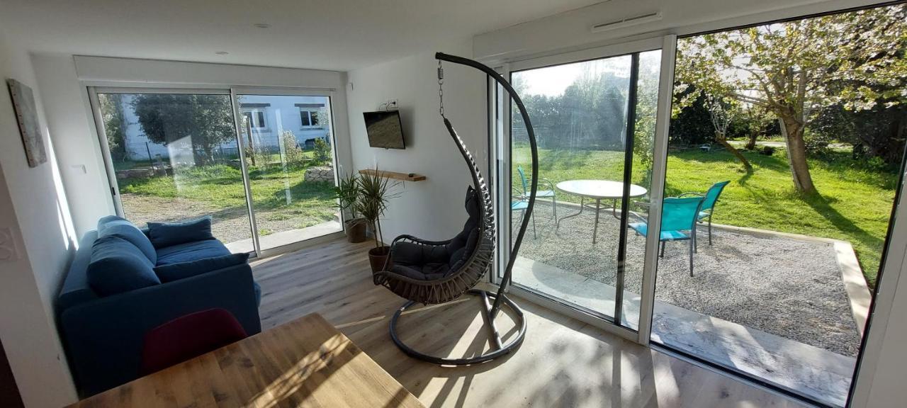 Maison De Vacances 4 Pers Avec Jardin Privatif A 1Km Plage Lines Et 300M De La Mer De Gavres - Ar Pil Jadur Plouhinec  Exterior foto