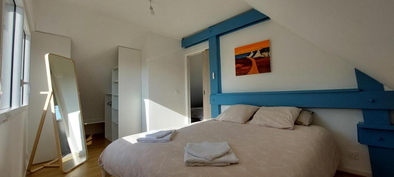 Maison De Vacances 4 Pers Avec Jardin Privatif A 1Km Plage Lines Et 300M De La Mer De Gavres - Ar Pil Jadur Plouhinec  Exterior foto
