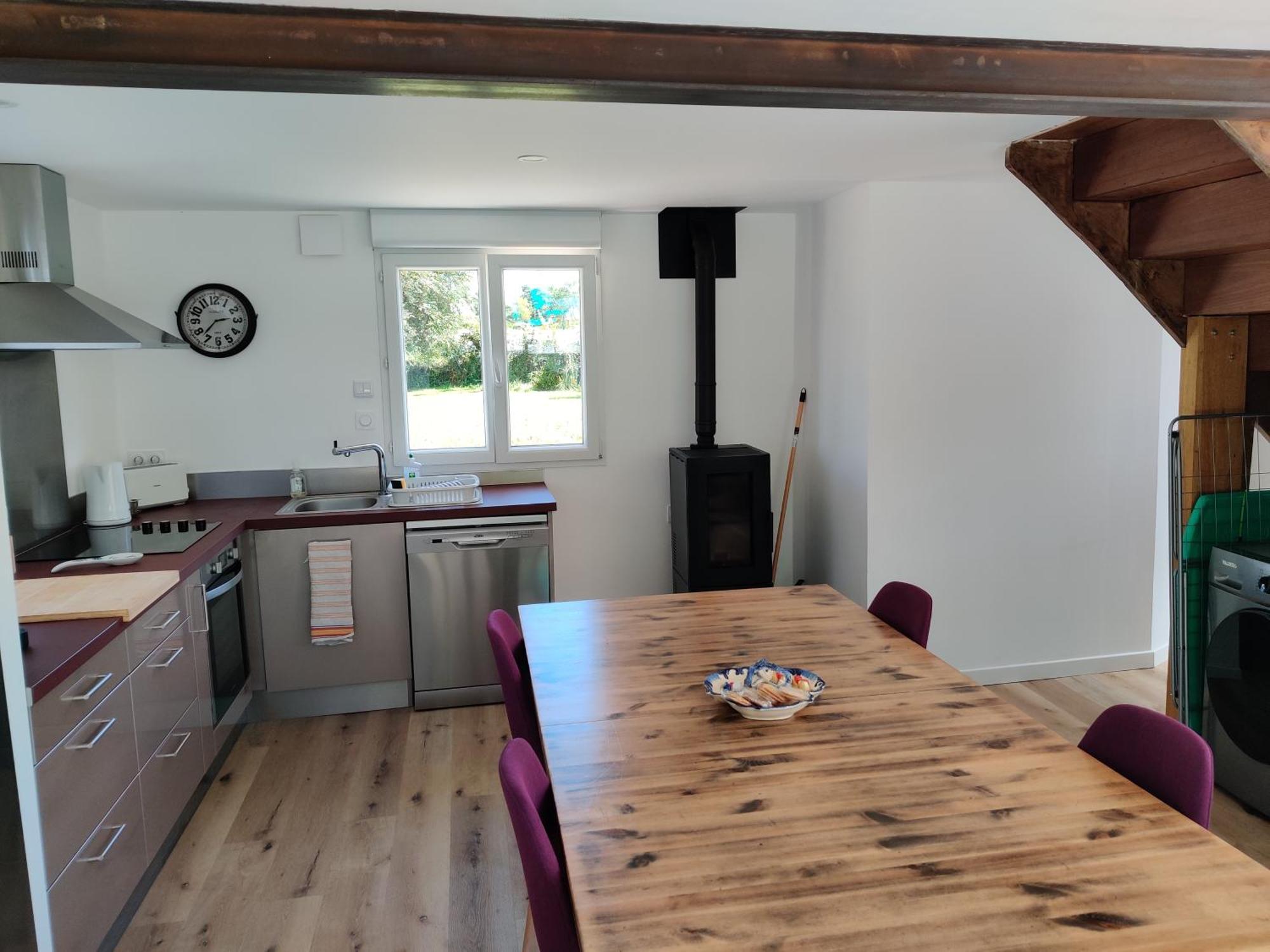 Maison De Vacances 4 Pers Avec Jardin Privatif A 1Km Plage Lines Et 300M De La Mer De Gavres - Ar Pil Jadur Plouhinec  Exterior foto