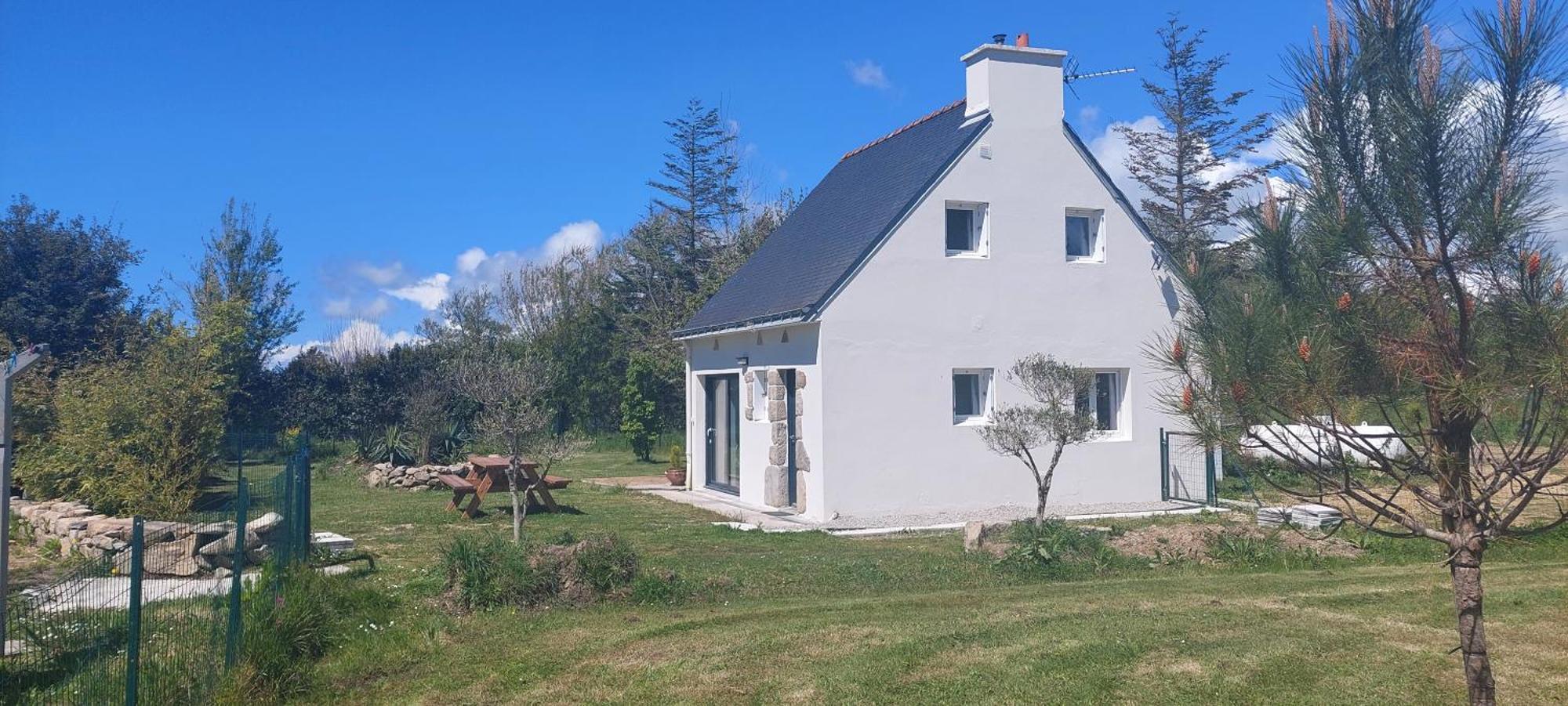 Maison De Vacances 4 Pers Avec Jardin Privatif A 1Km Plage Lines Et 300M De La Mer De Gavres - Ar Pil Jadur Plouhinec  Exterior foto