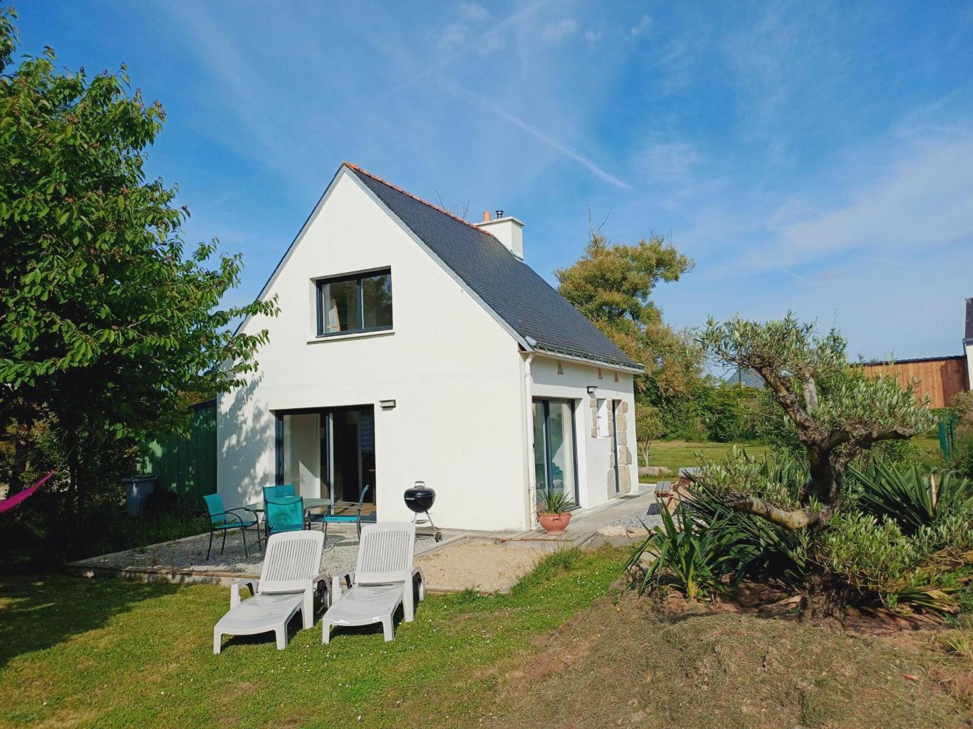 Maison De Vacances 4 Pers Avec Jardin Privatif A 1Km Plage Lines Et 300M De La Mer De Gavres - Ar Pil Jadur Plouhinec  Exterior foto