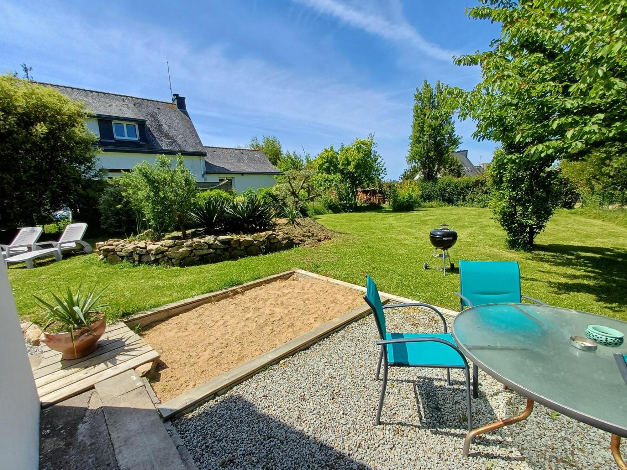 Maison De Vacances 4 Pers Avec Jardin Privatif A 1Km Plage Lines Et 300M De La Mer De Gavres - Ar Pil Jadur Plouhinec  Exterior foto