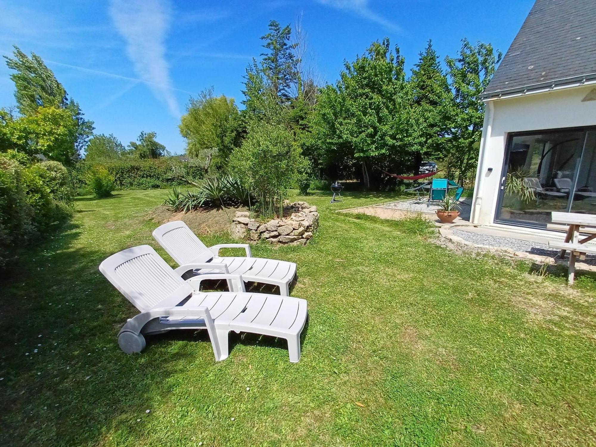 Maison De Vacances 4 Pers Avec Jardin Privatif A 1Km Plage Lines Et 300M De La Mer De Gavres - Ar Pil Jadur Plouhinec  Exterior foto